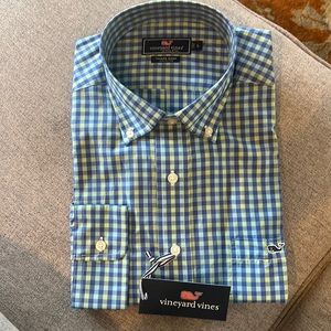 Vineyard Vines Tucker Shirt- Harbour Light Check